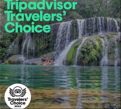 Atrativo de Bonito conquista Prêmio Travelers’ Choice 2022 do TripAdvisor