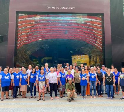 Idosos do SCFV de Bodoquena visitam o Bioparque Pantanal